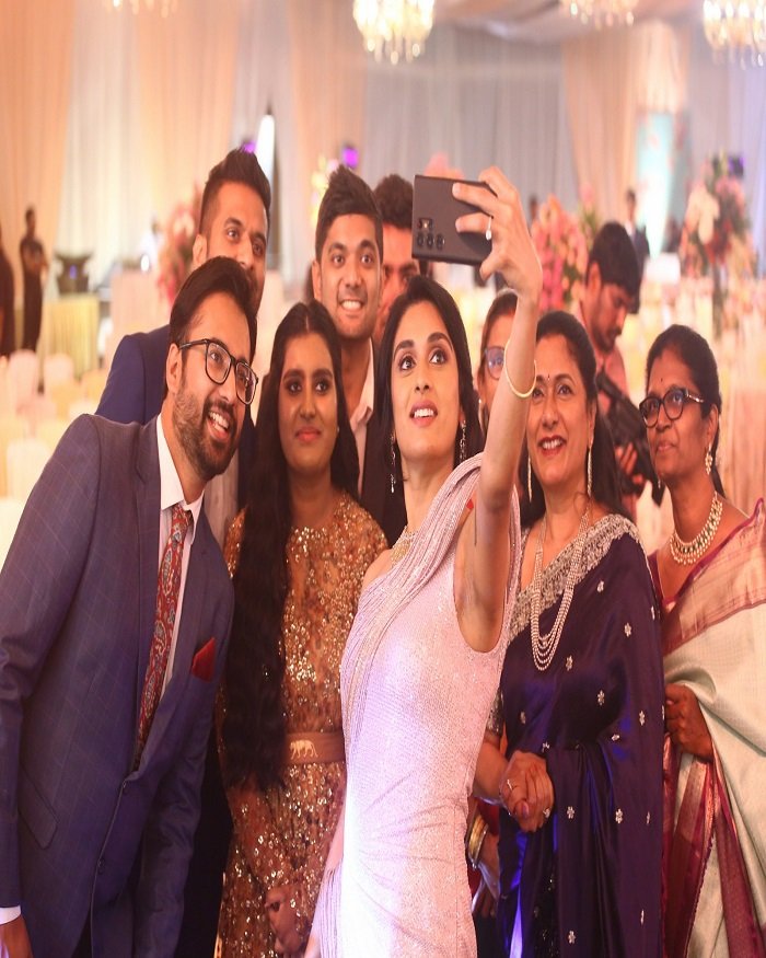 director gunasekhars daughterwedding photo7